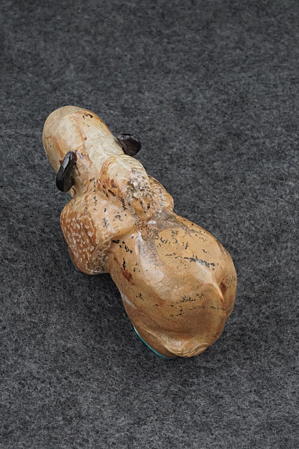 Buffalo Zuni Fetish Carving - Freddie Leekya