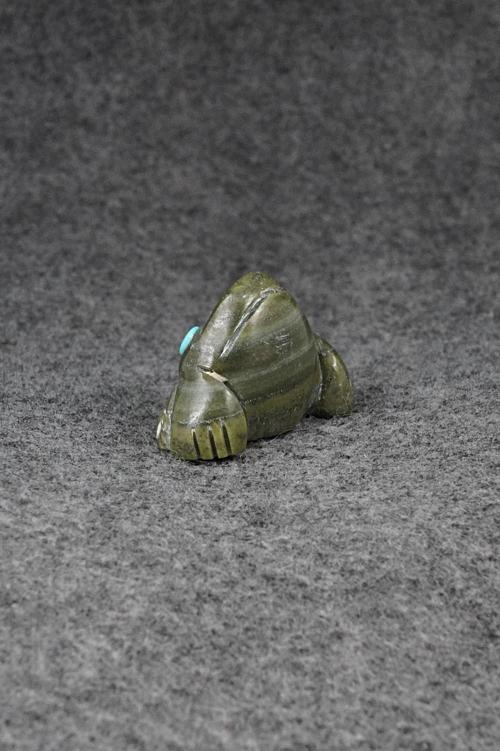 Frog Zuni Fetish Carving - Charlotte Blackgoat