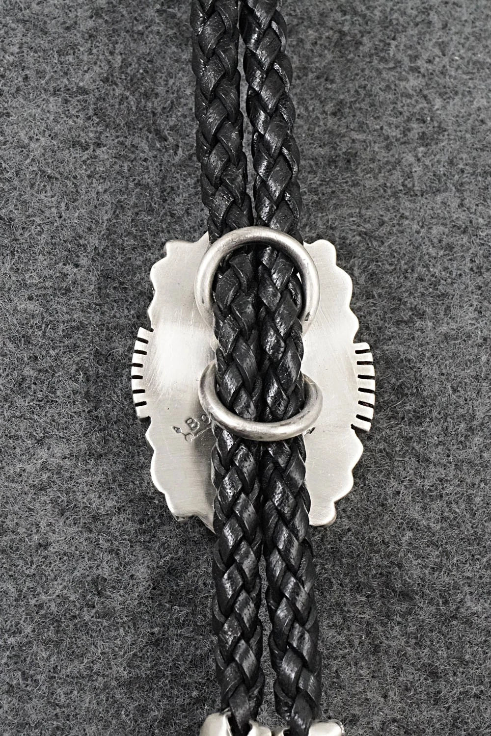 Turquoise & Sterling Silver Bolo Tie - Bob Becenti