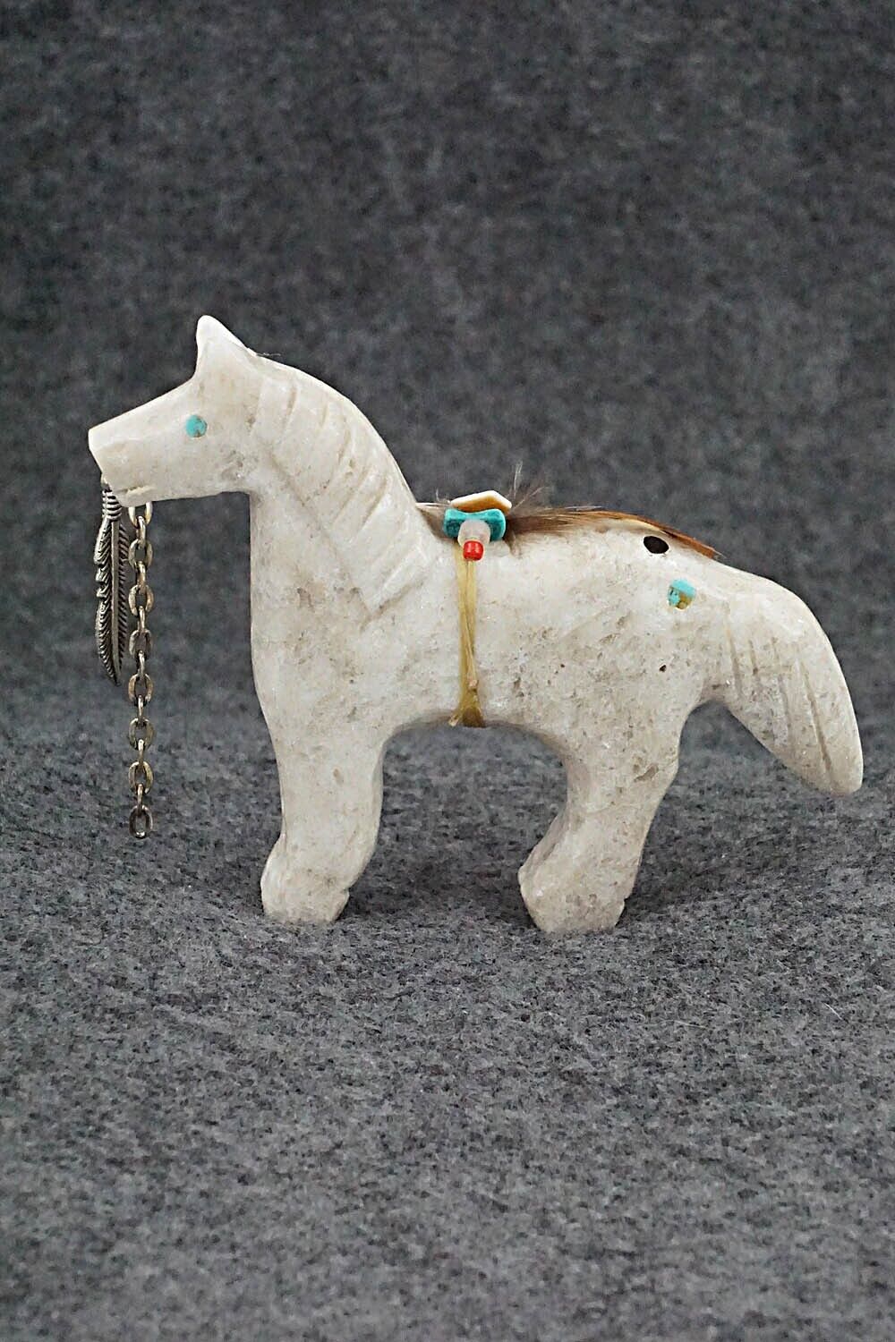 Horse Navajo Fetish Carving - Ben Livingston