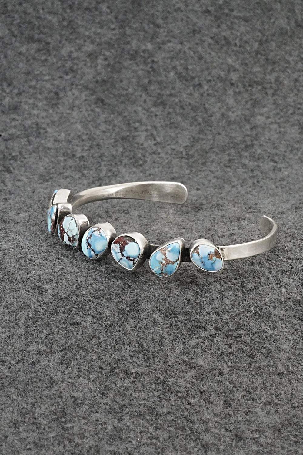 Turquoise & Sterling Silver Bracelet - Verley Betone