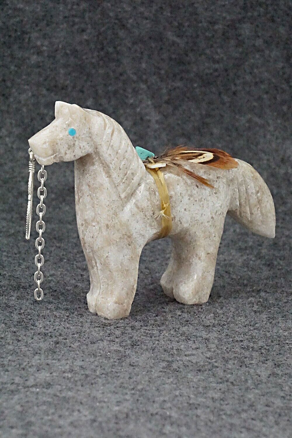 Horse Navajo Fetish Carving - Ben Livingston