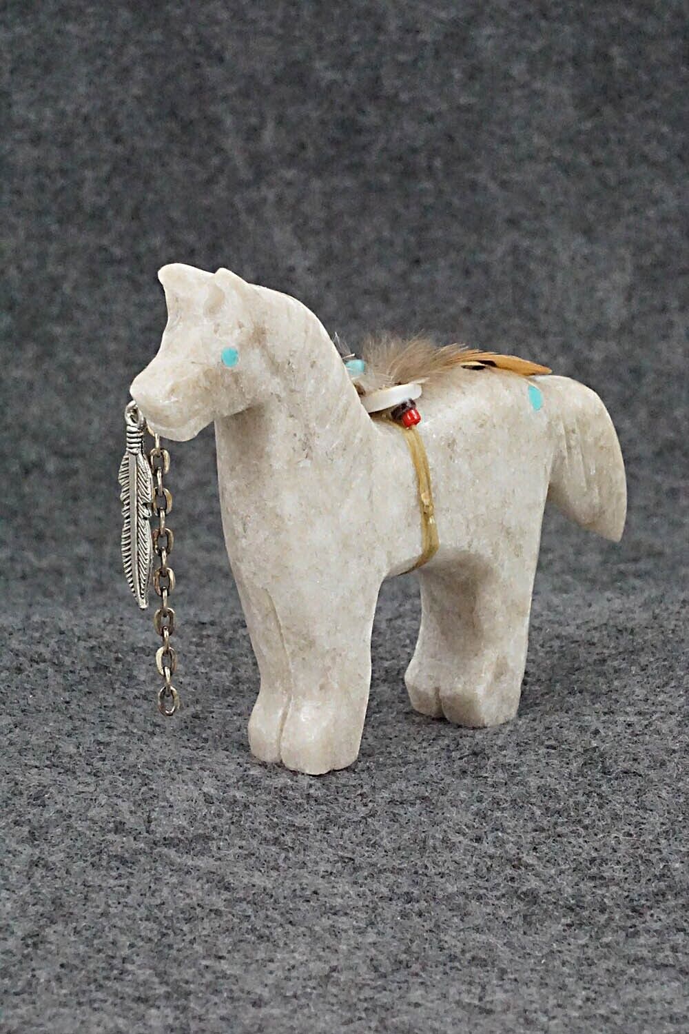 Horse Navajo Fetish Carving - Ben Livingston