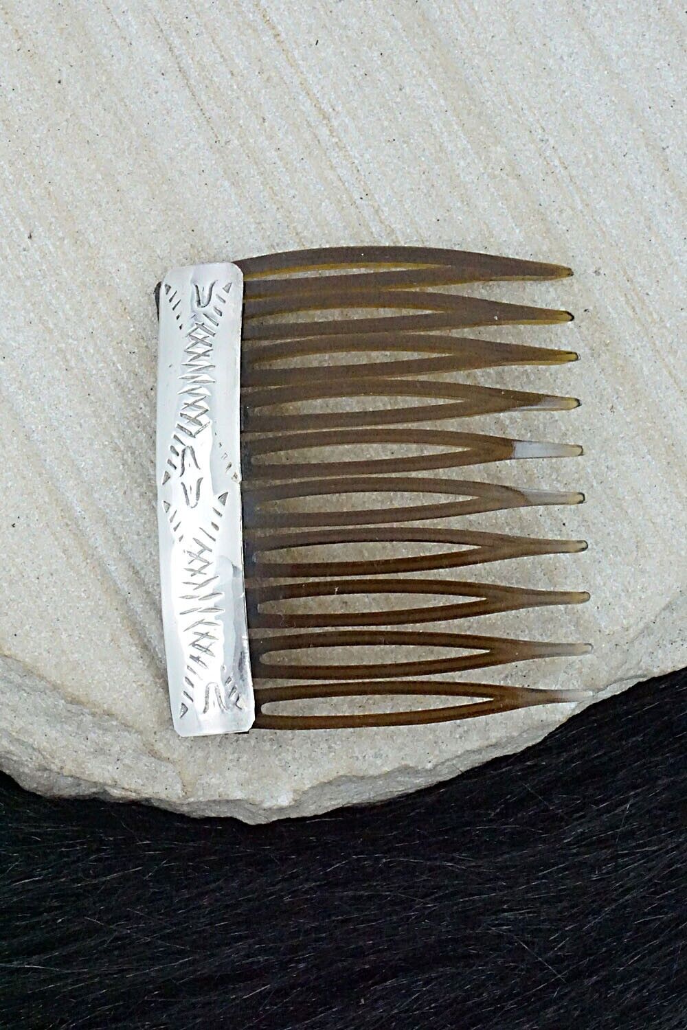 Sterling Silver Hair Combs - Randall Dalgai