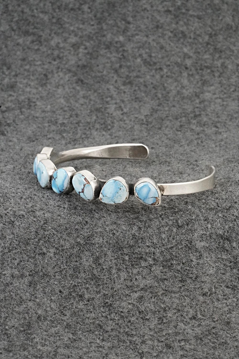 Turquoise & Sterling Silver Bracelet - Verley Betone