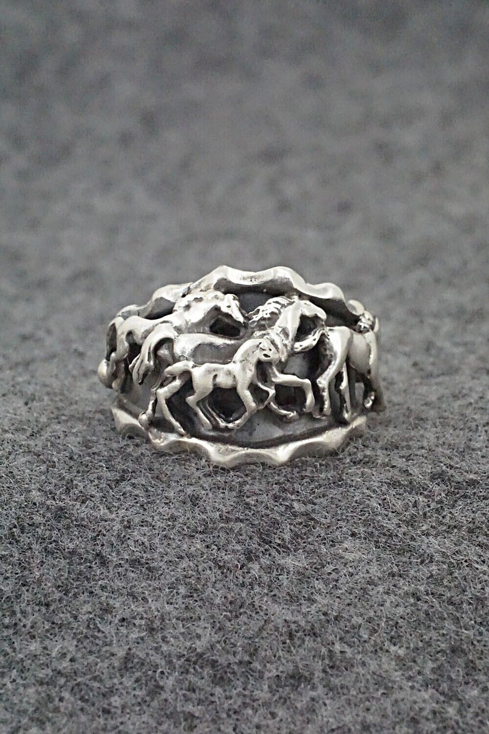 Sterling Silver Ring - Genevieve Francisco - Size 9.75