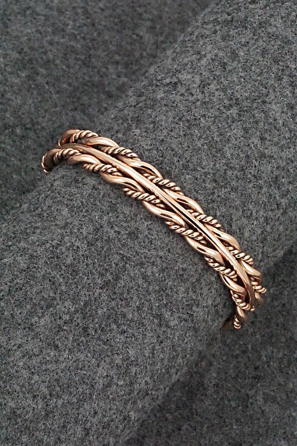 Copper Bracelet - Elaine Tahe