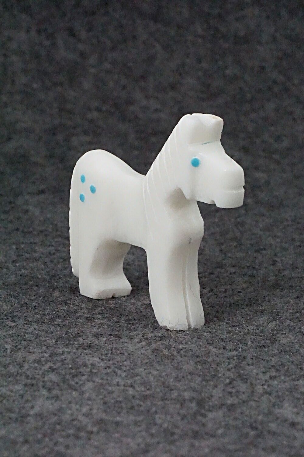 Horse Zuni Fetish Carving - Todd Etsate