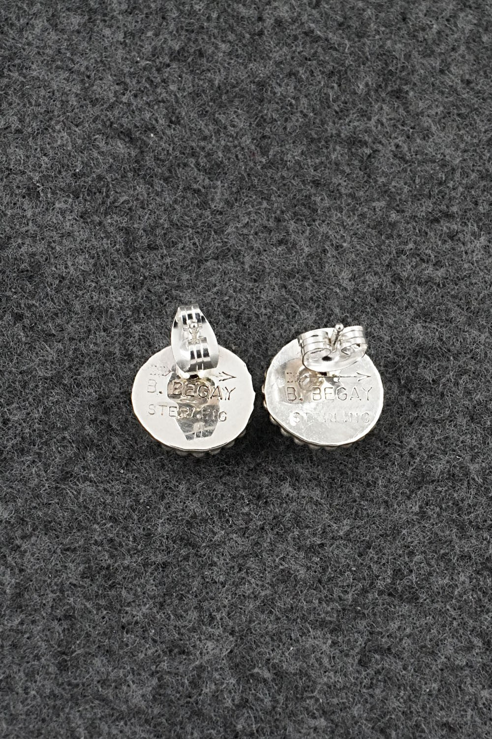 Turquoise & Sterling Silver Earrings - Byron Begay