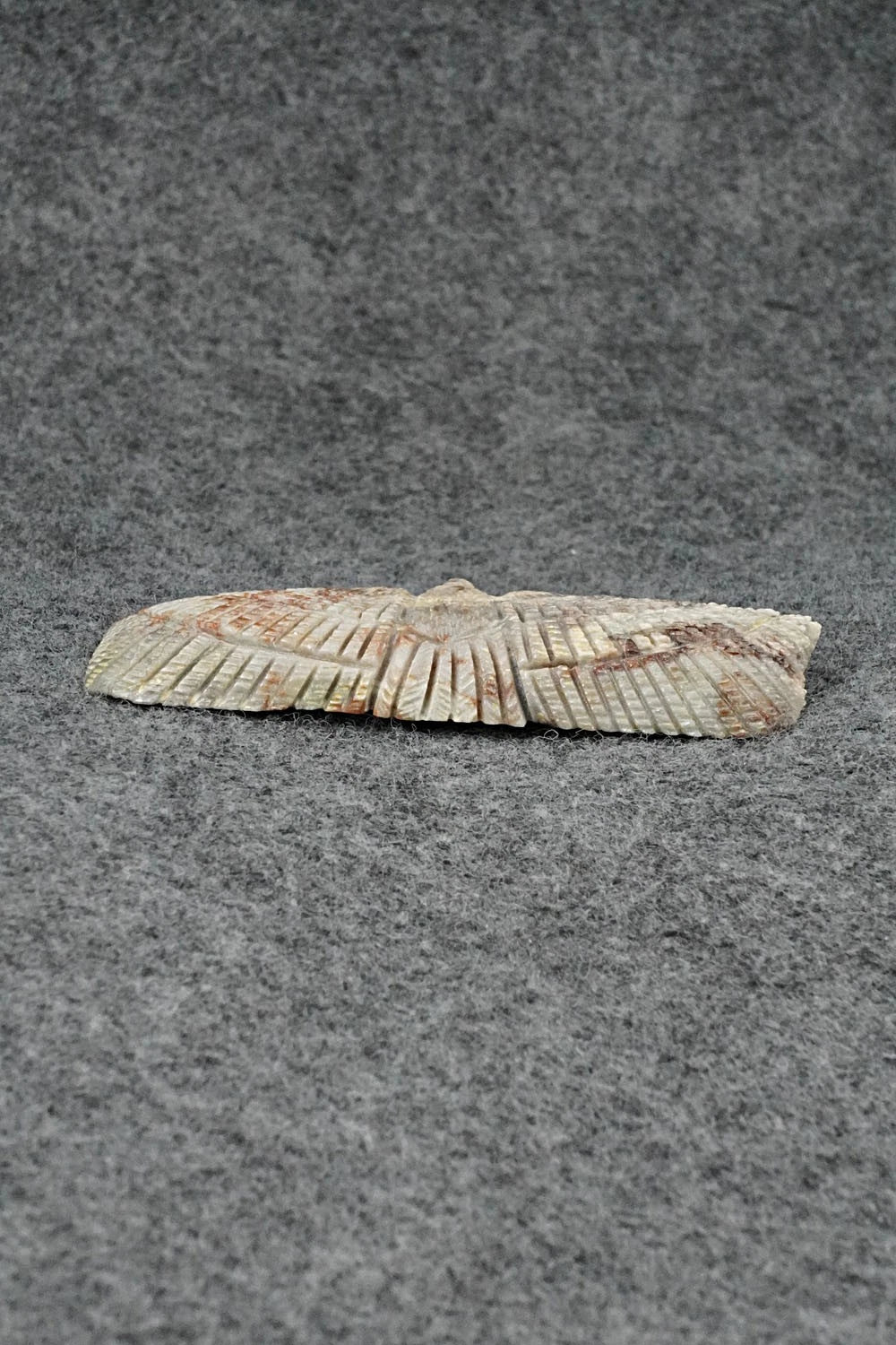 Eagle Zuni Fetish Carving - Todd Lowsayatee