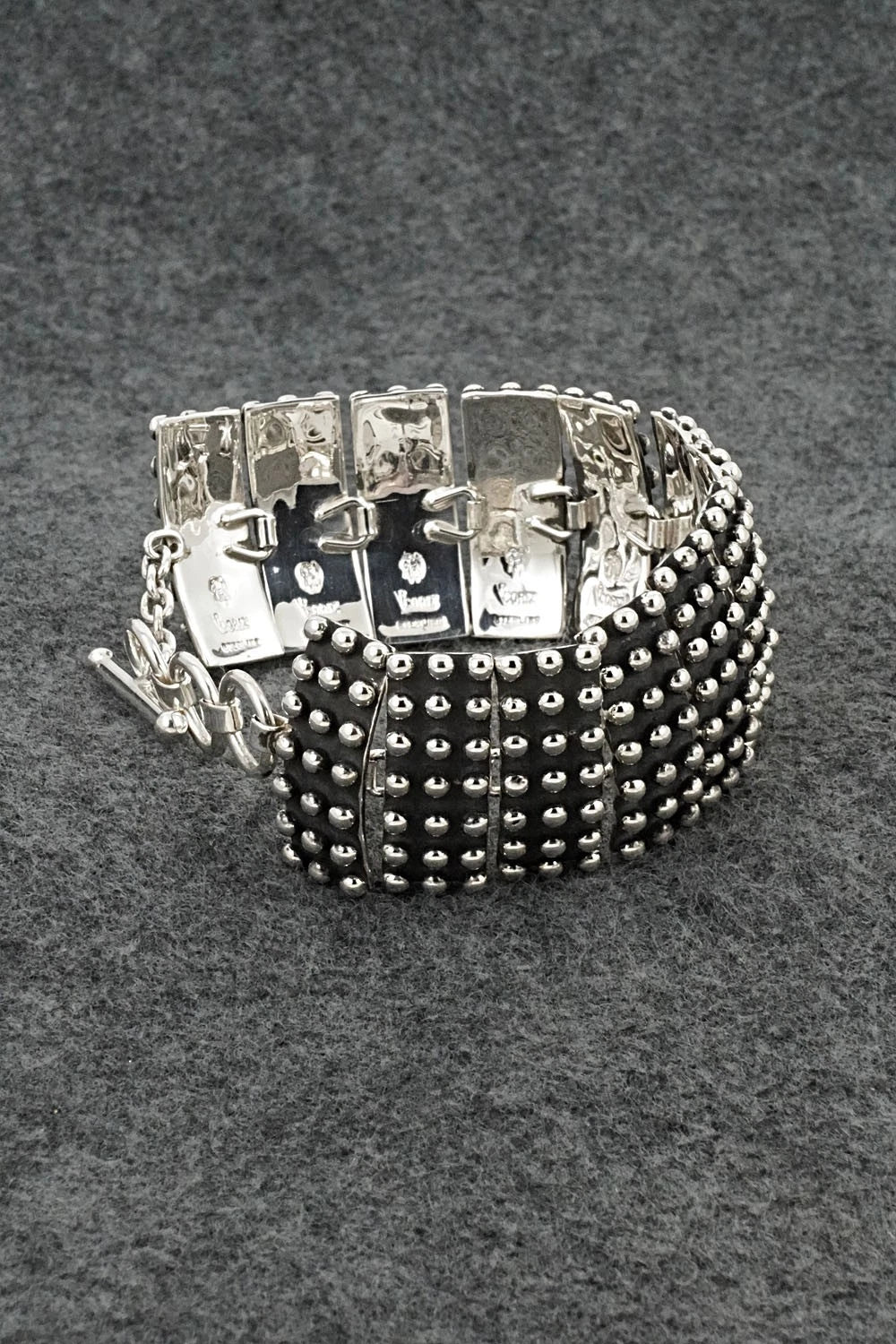 Sterling Silver Link Bracelet - Raymond Coriz