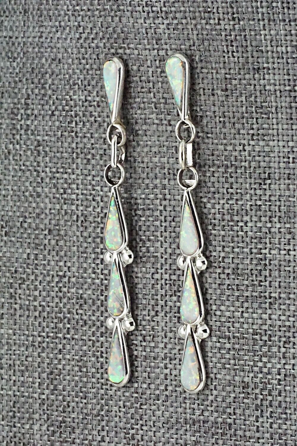 Opalite & Sterling Silver Earrings - Angela Gasper