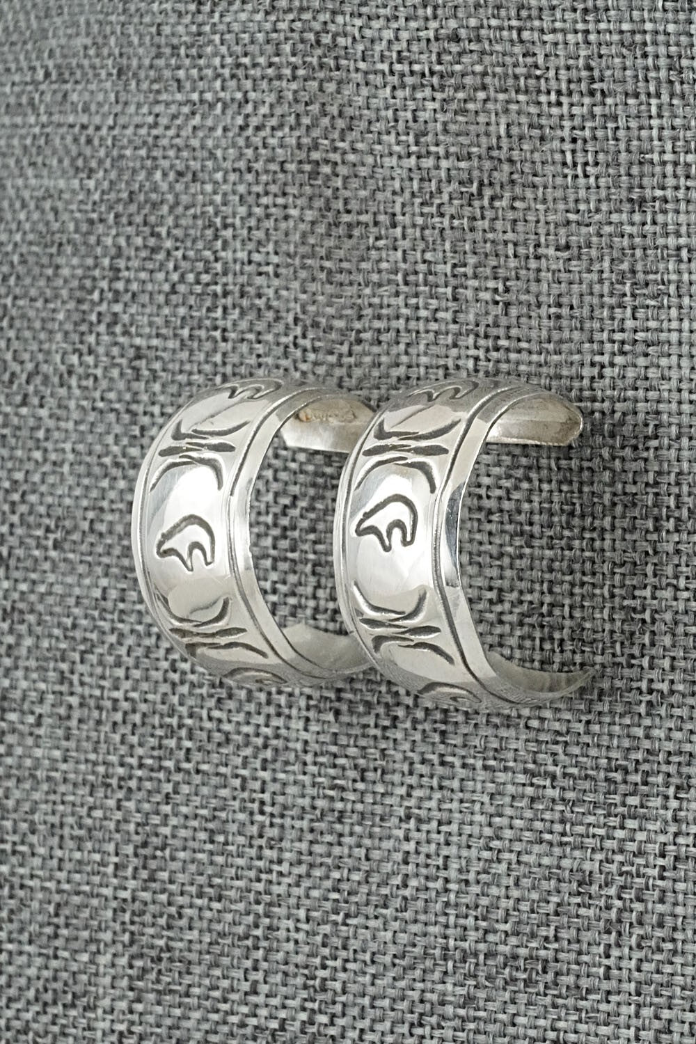 Sterling Silver Hoop Earrings - Nora Ashley