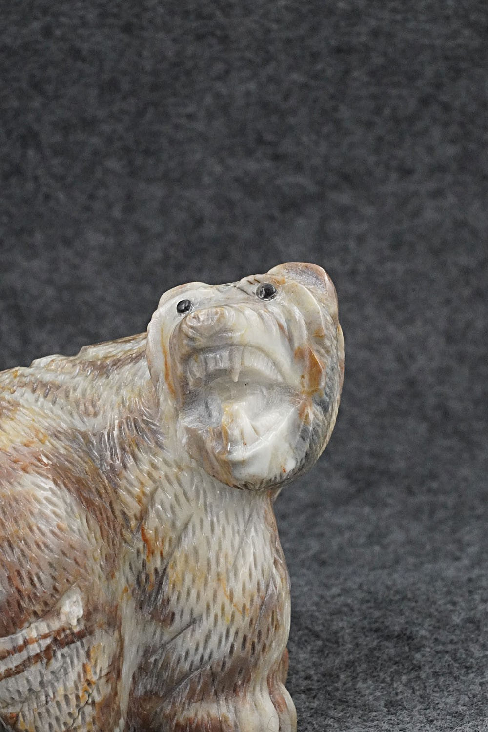 Bear Zuni Fetish Carving - Terrance Panteah