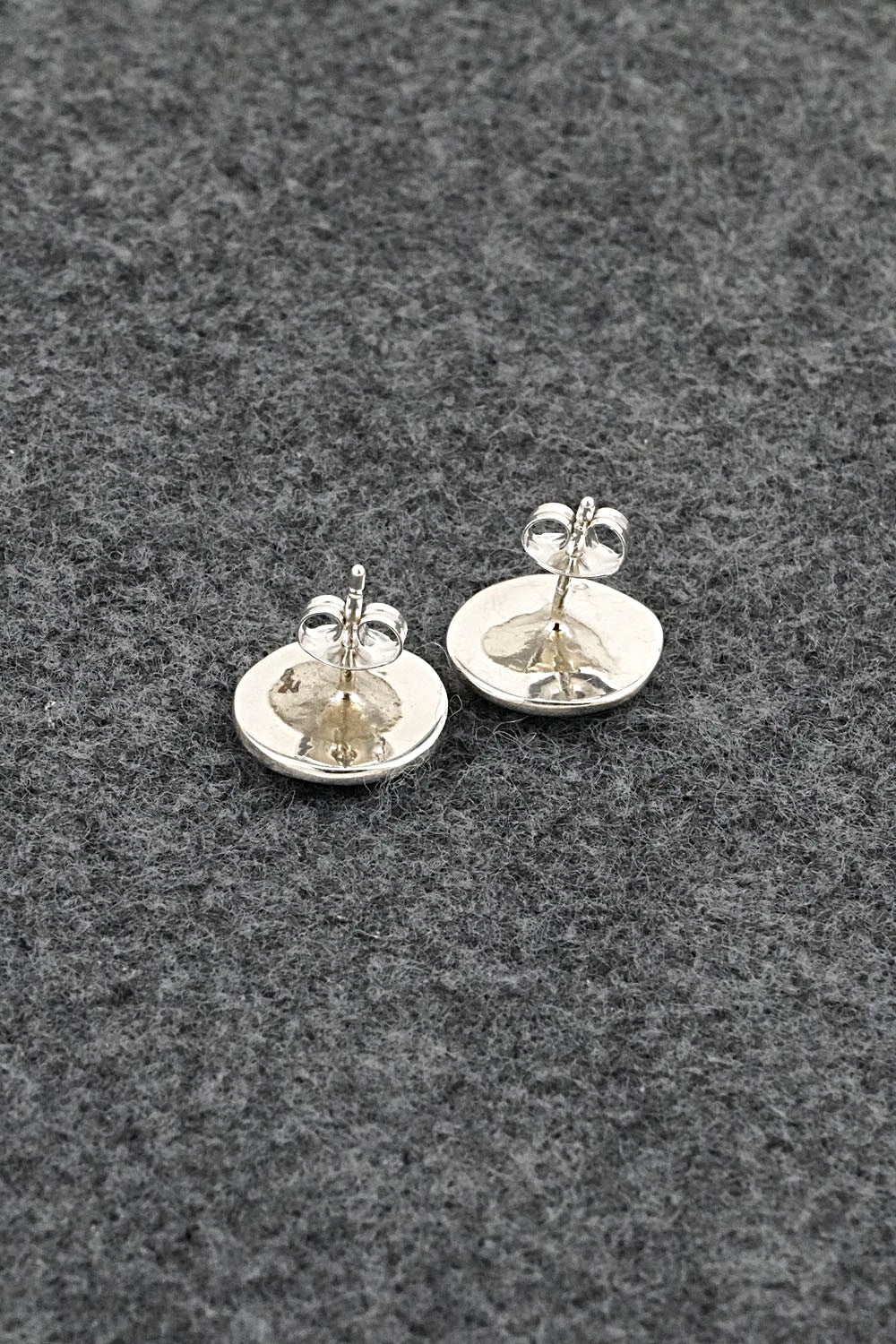 Turquoise & Sterling Silver Earrings - Orena Leekya