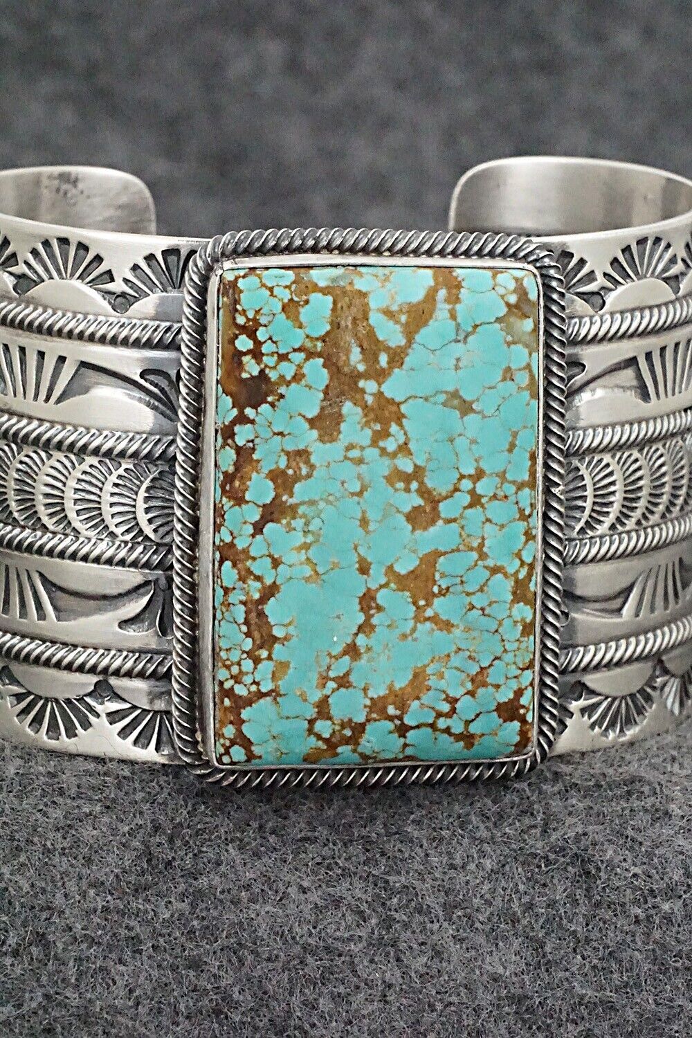 Turquoise & Sterling Silver Bracelet - Mark Yazzie