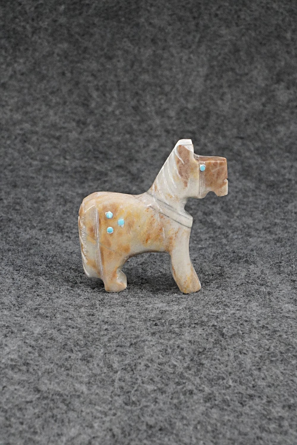 Horse Zuni Fetish Carving - Todd Etsate