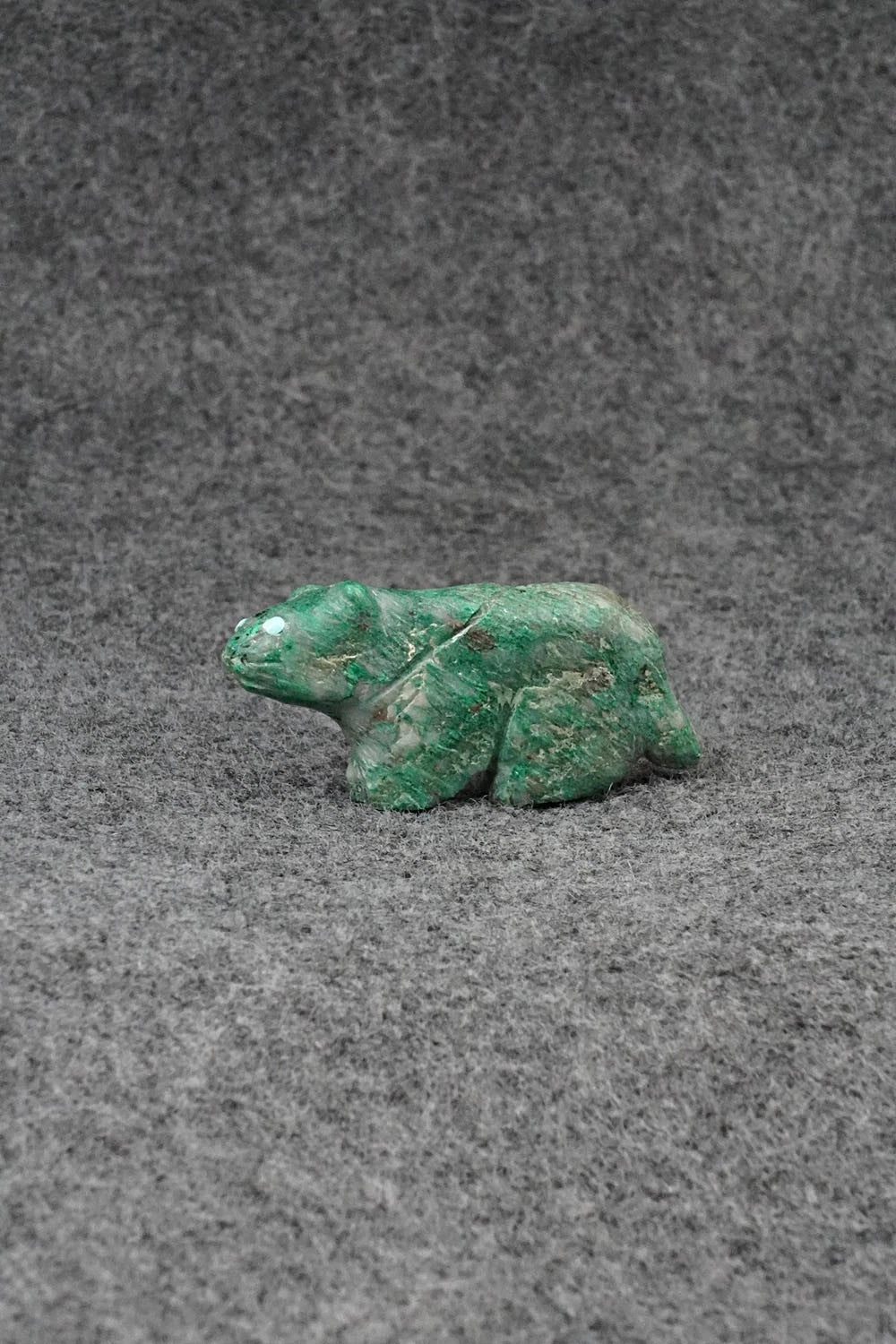 Mountain Lion Zuni Fetish Carving - Jonas Hustito