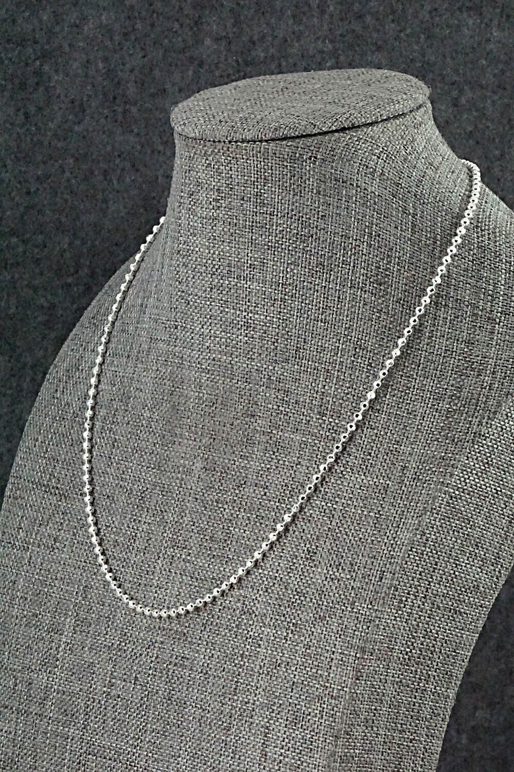Sterling Silver Chain Necklace - Sterling Silver 16"