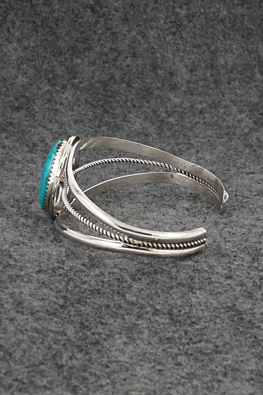 Turquoise & Sterling Silver Bracelet - Ernest Hawthorne