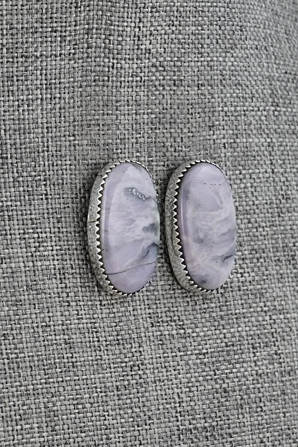 Morado & Sterling Silver Earrings - Murray Hannaweeka