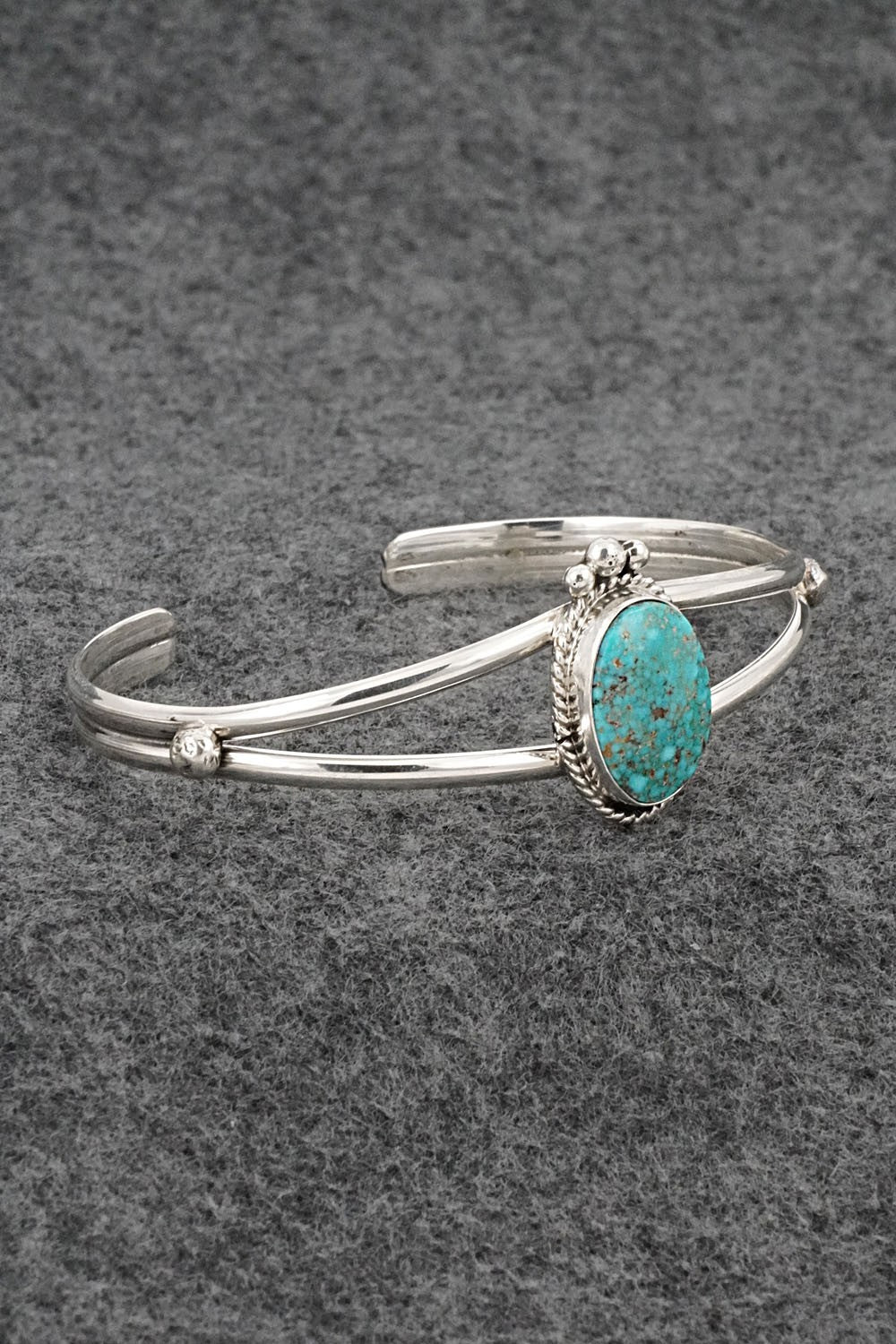 Turquoise & Sterling Silver Bracelet - Rena Begay