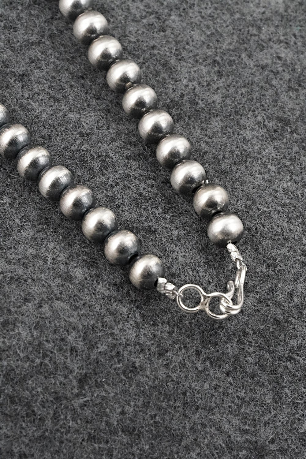 Turquoise & Sterling Silver Necklace - Samuel Yellowhair