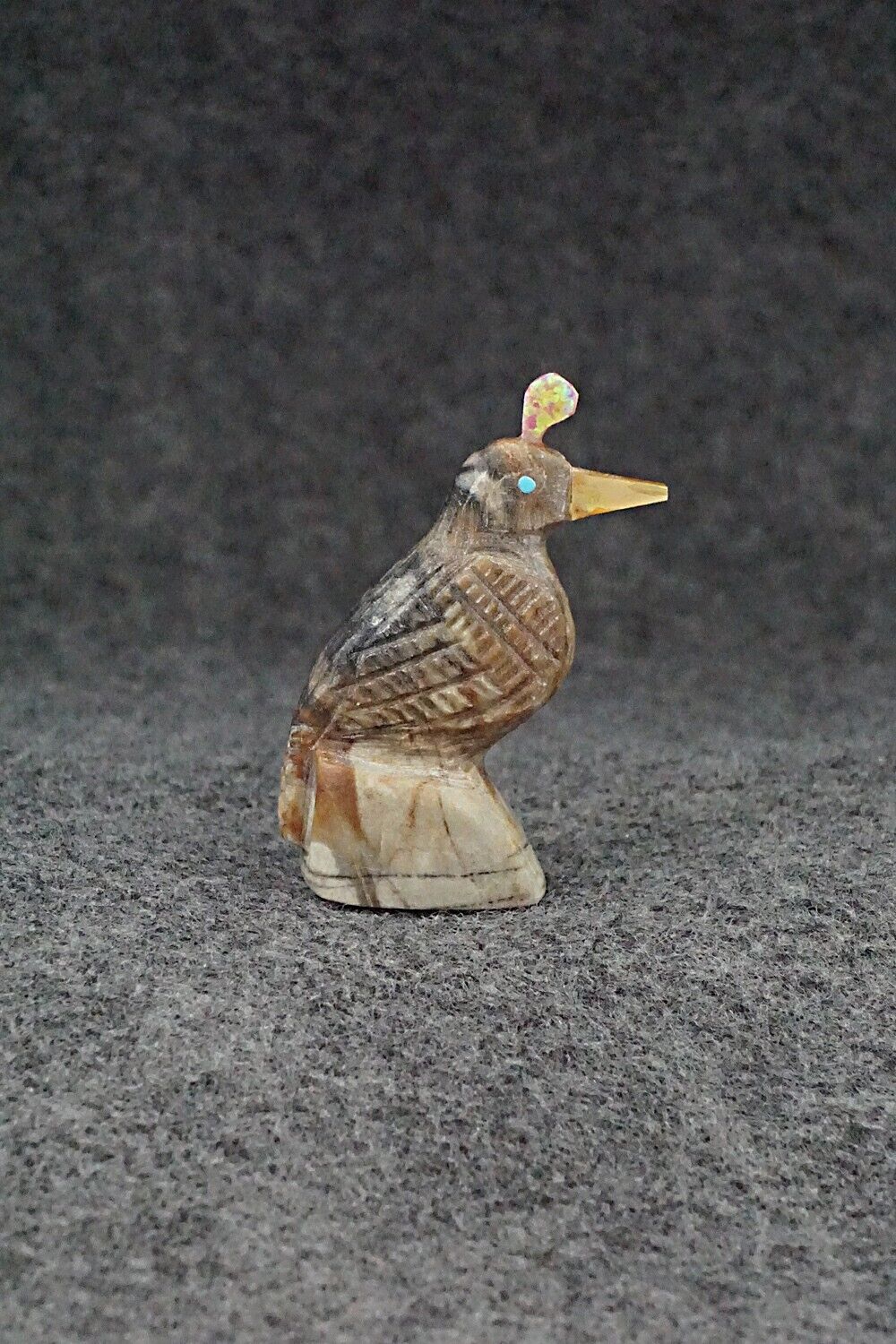 Quail Zuni Fetish Carving - Darrin Boone