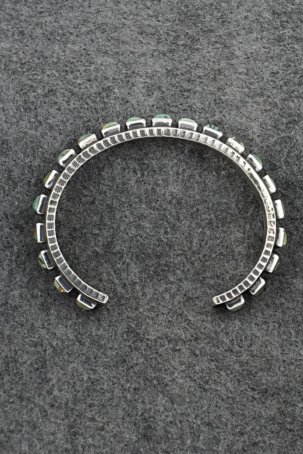 Turquoise & Sterling Silver Bracelet - Ernest Rangel