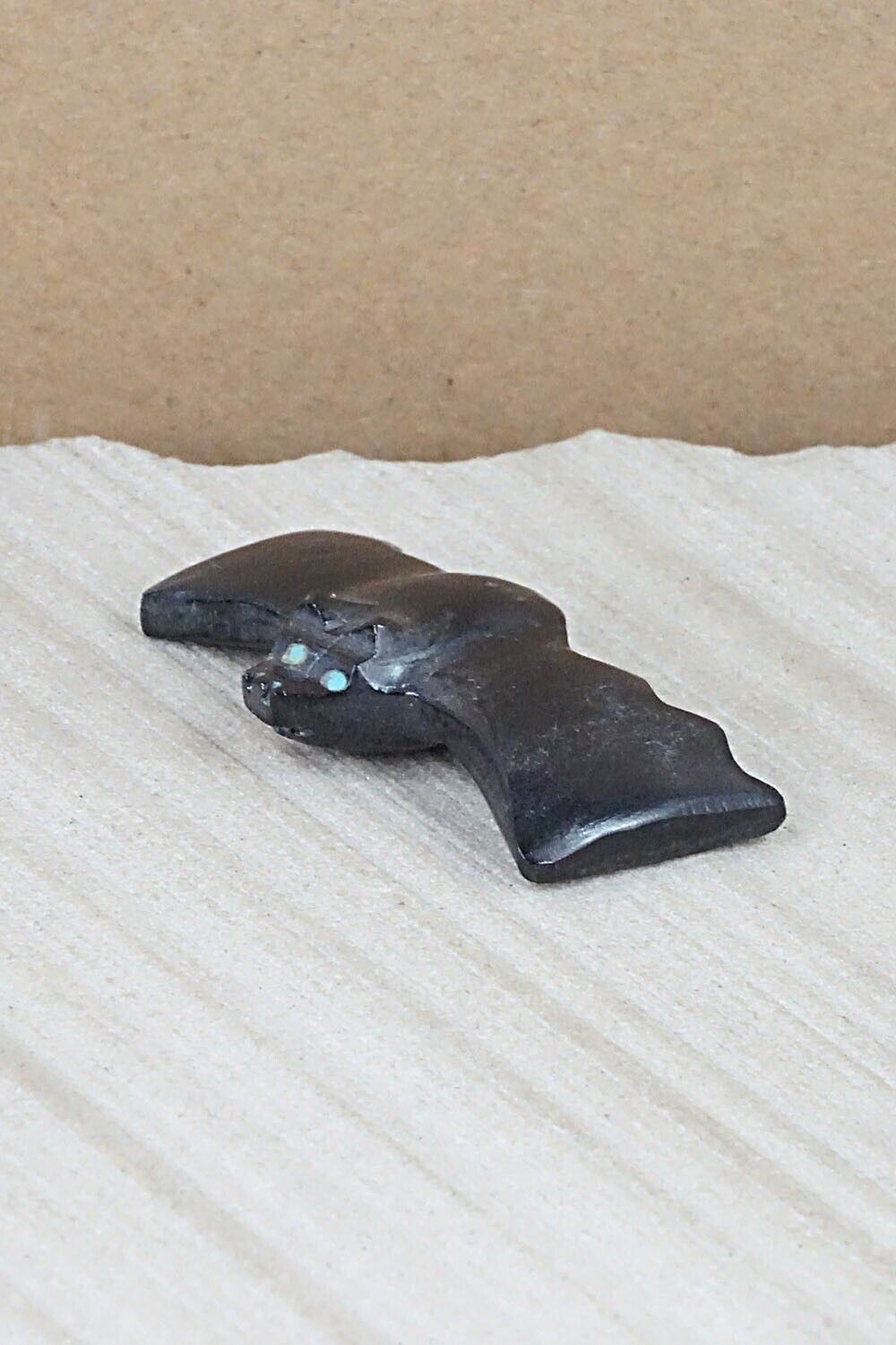 Bat Zuni Fetish Carving - Tim Lementino