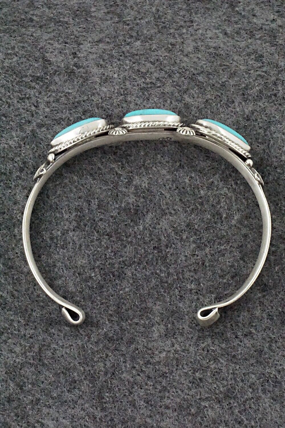 Turquoise & Sterling Silver Bracelet - Bobby Platero