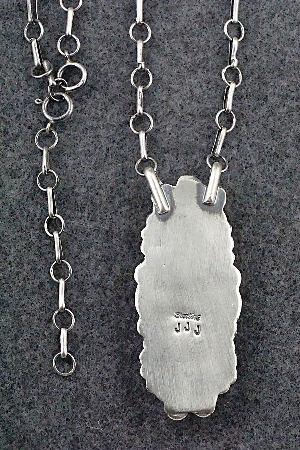 Turquoise & Sterling Silver Necklace - Jeff James