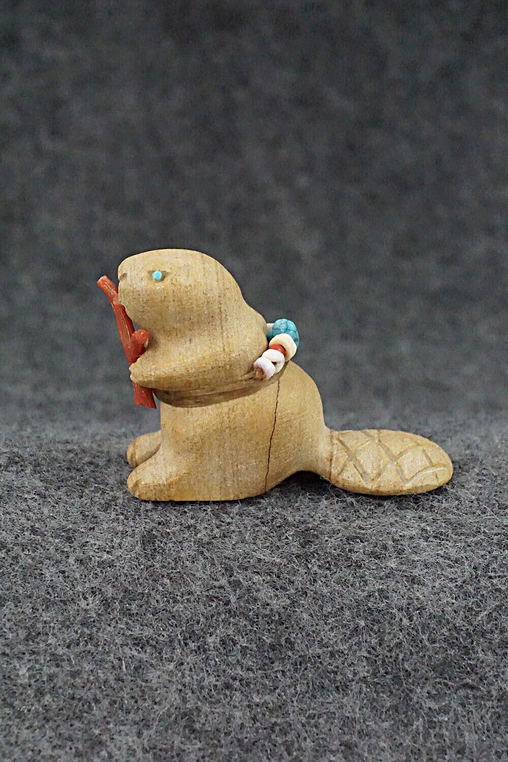 Beaver Zuni Fetish Carving - Douglas Martza