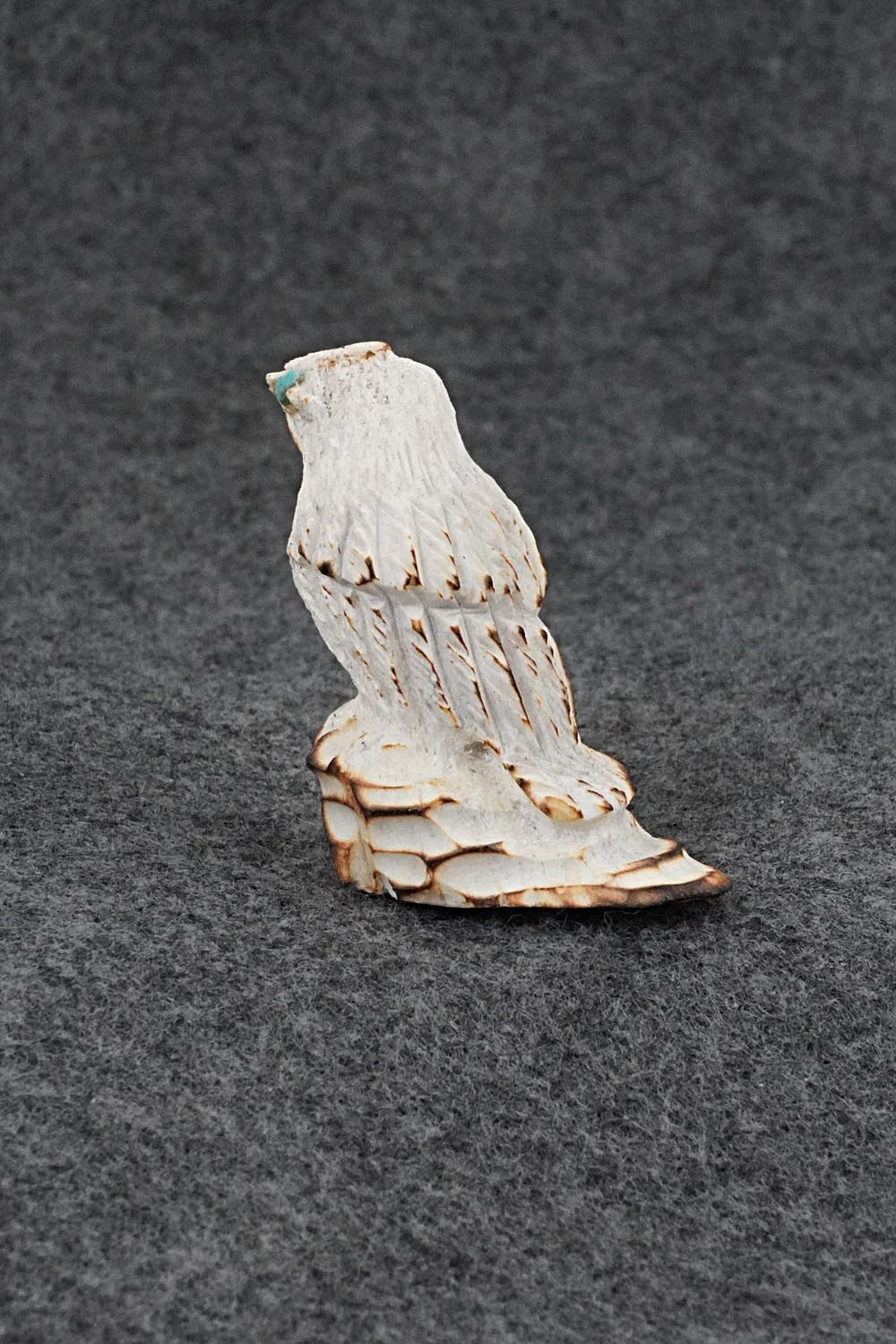 Owl Zuni Fetish Carving - Ruben Najera