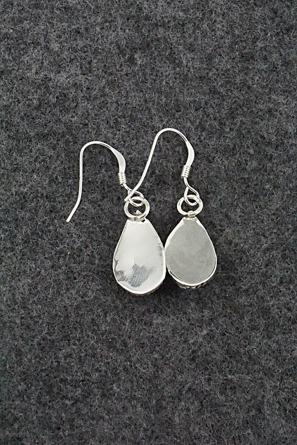 Turquoise & Sterling Silver Earrings - Angeline Platero