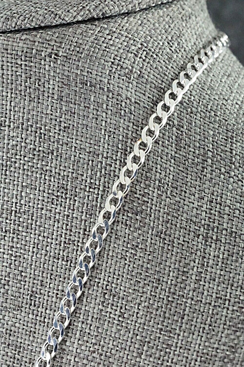 Sterling Silver Chain Necklace - Sterling Silver 16"