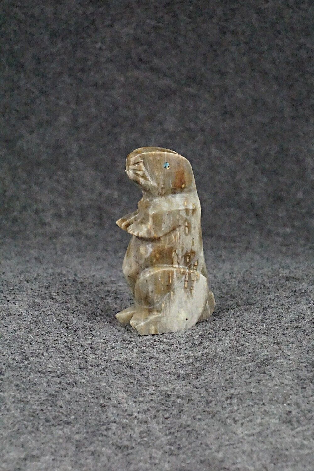 Prairie Dog Zuni Fetish Carving - Tony Mackel