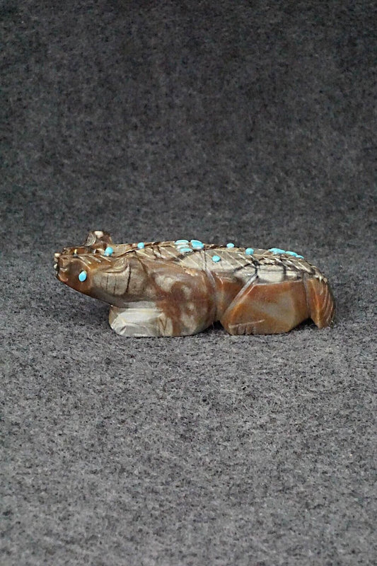 Badger Zuni Fetish Carving - Danette Laate