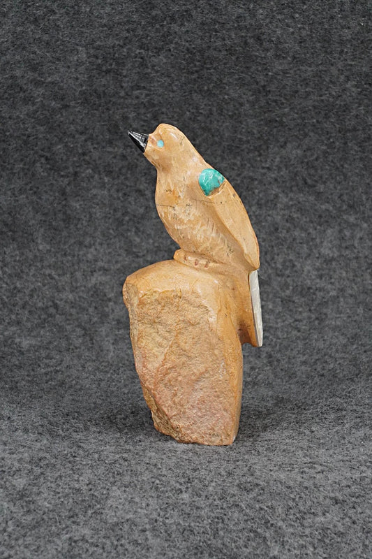 Bird Zuni Fetish Carving - Freddie Leekya