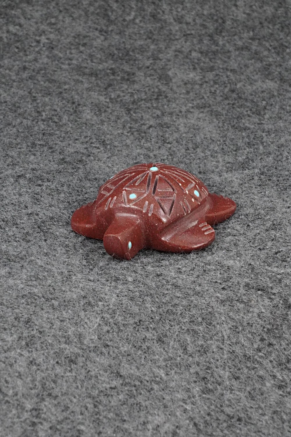 Turtle Zuni Fetish Carving - Brandon Phillips