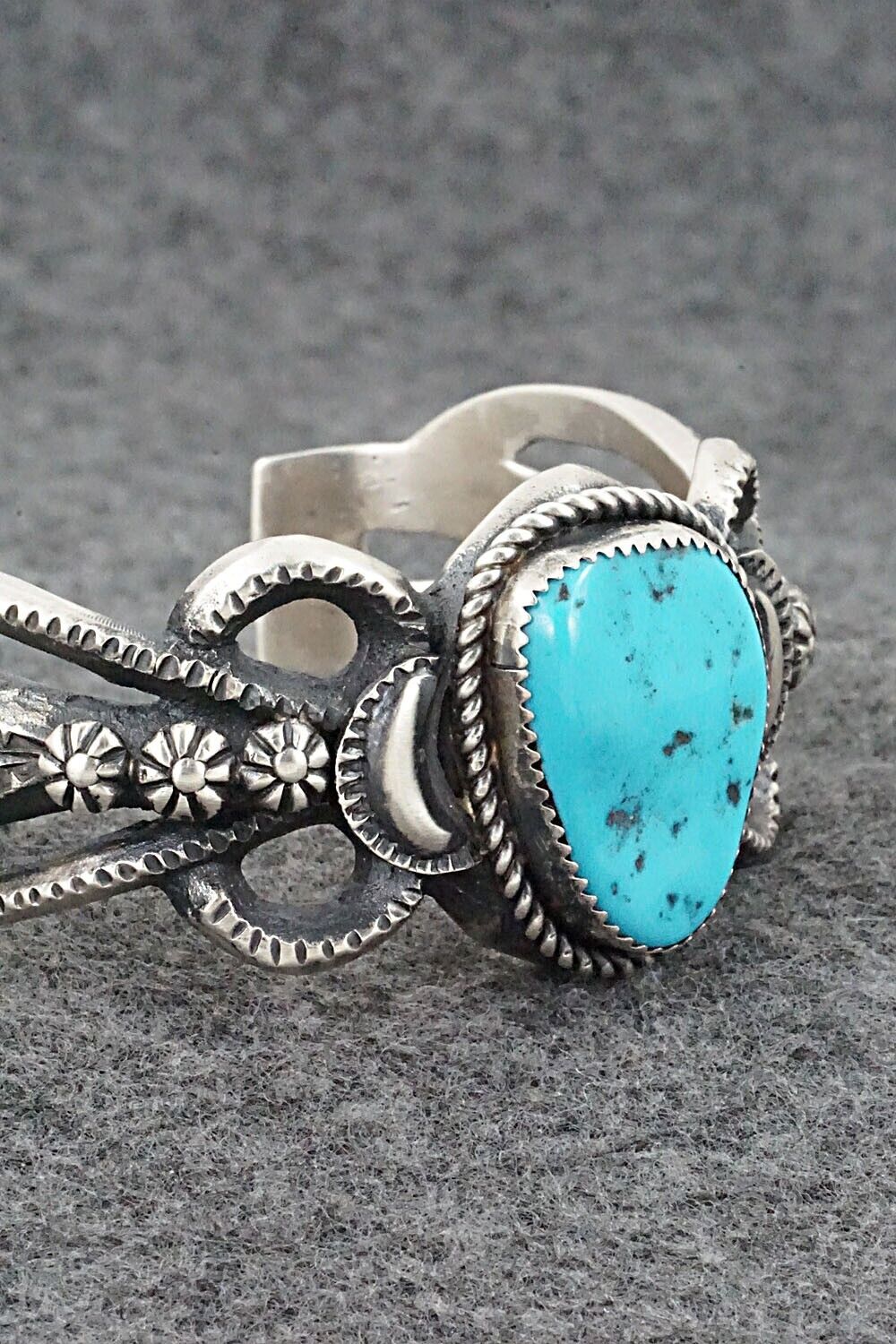 Turquoise & Sterling Silver Bracelet - Richard Yazzie