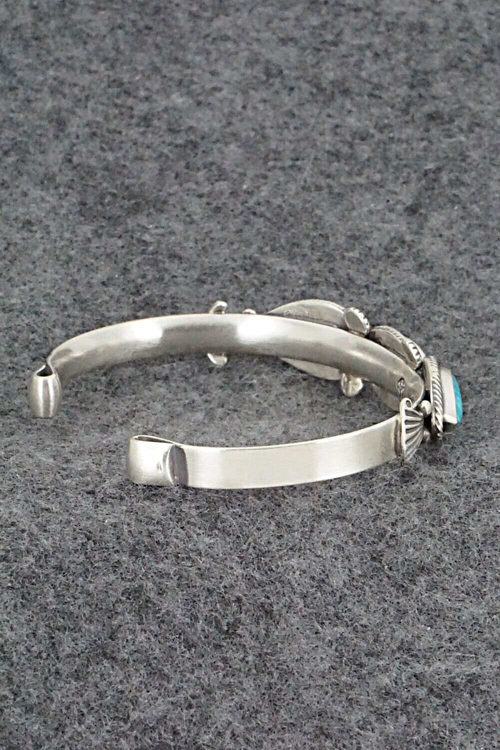 Turquoise & Sterling Silver Bracelet - Bobby Platero