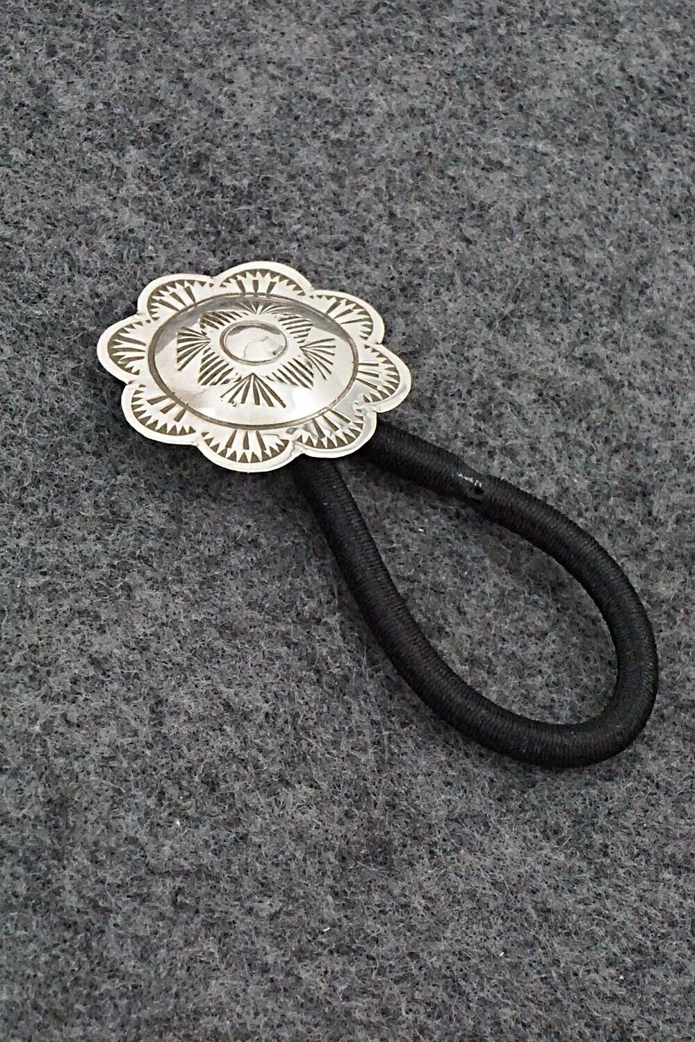 Sterling Silver Hair Tie - Bertha Begay