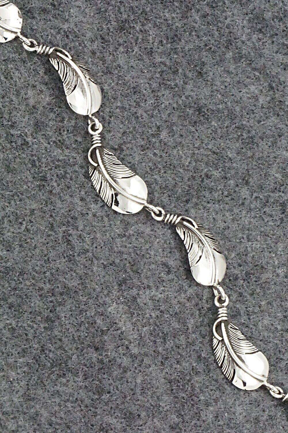 Sterling Silver Link Bracelet - Raymond Coriz