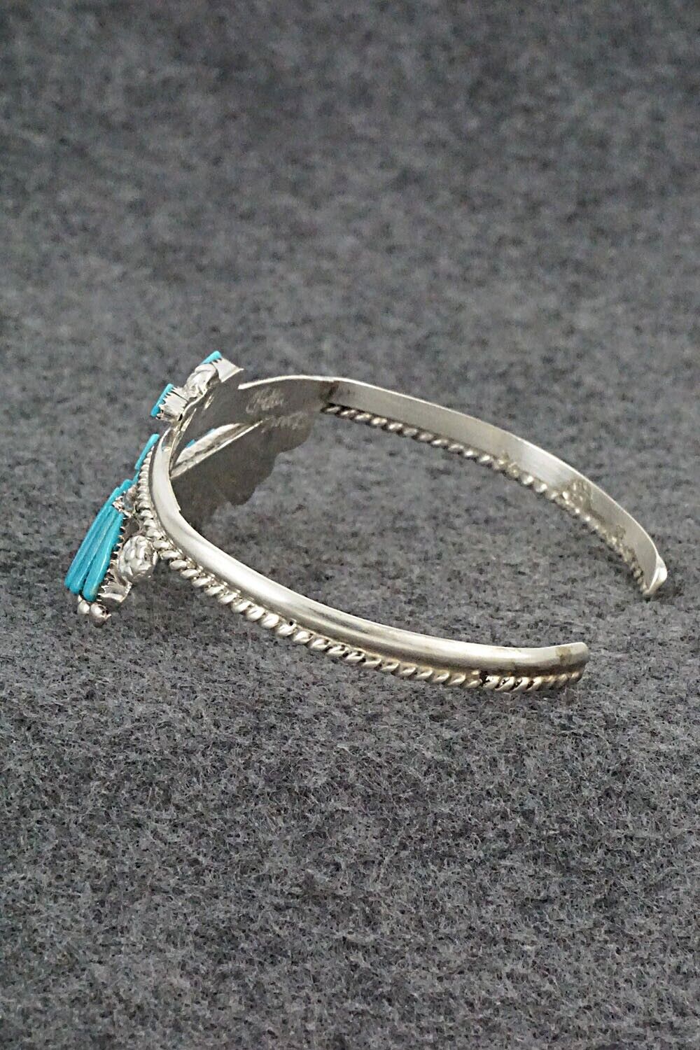 Turquoise & Sterling Silver Bracelet - Carlene Hattie