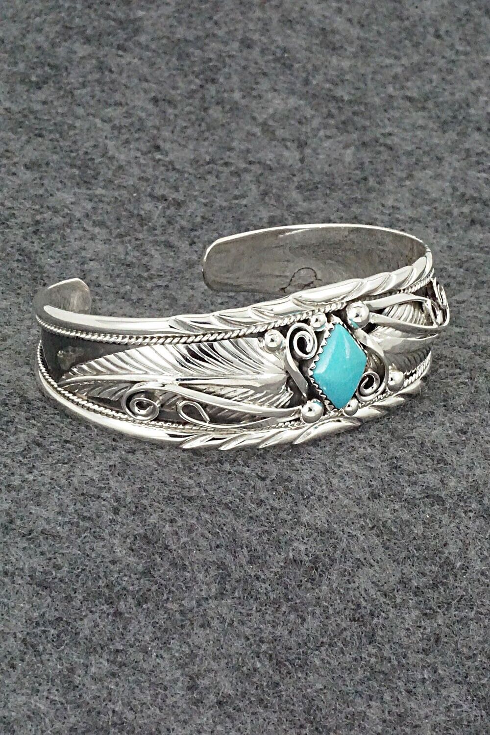 Turquoise & Sterling Silver Bracelet - Davey Morgan