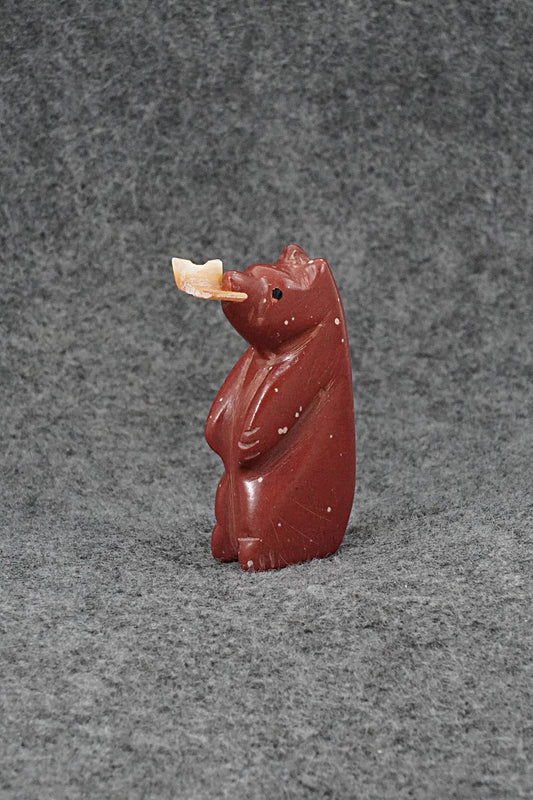 Bear Zuni Fetish Carving - Justin Red Elk