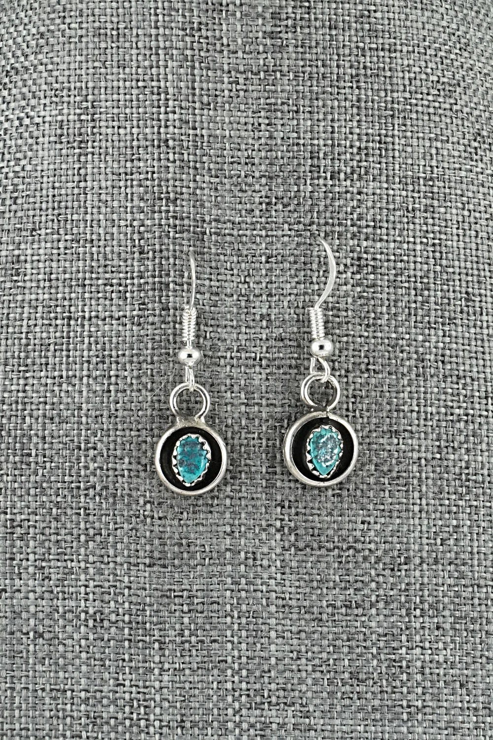 Turquoise & Sterling Silver Squash Blossom Set - Phil Garcia
