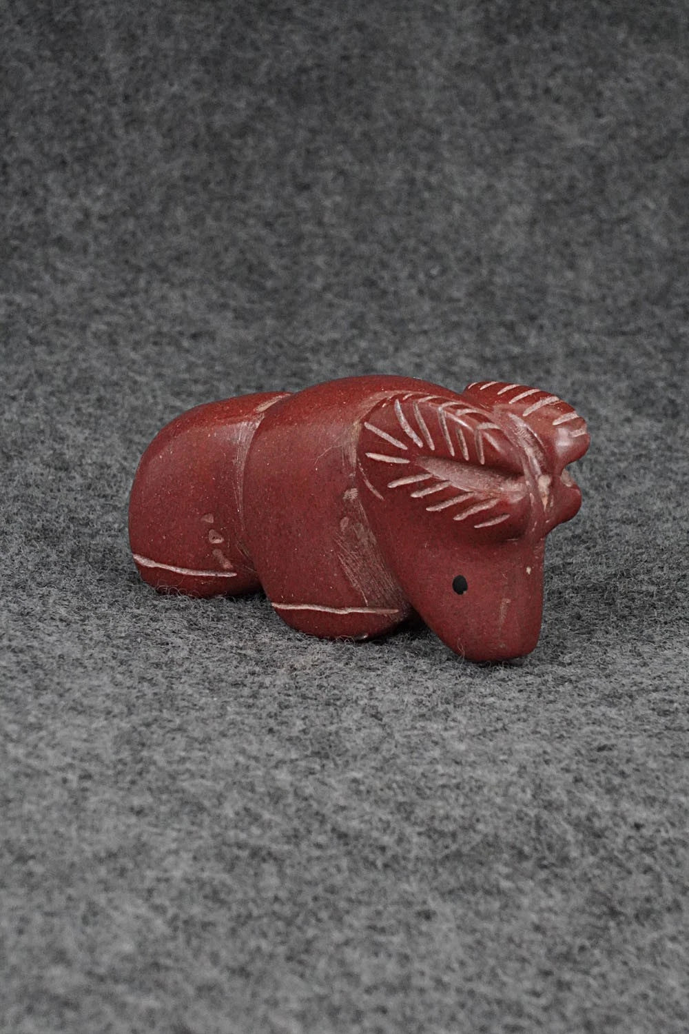 Ram Zuni Fetish Carving - Justin Red Elk