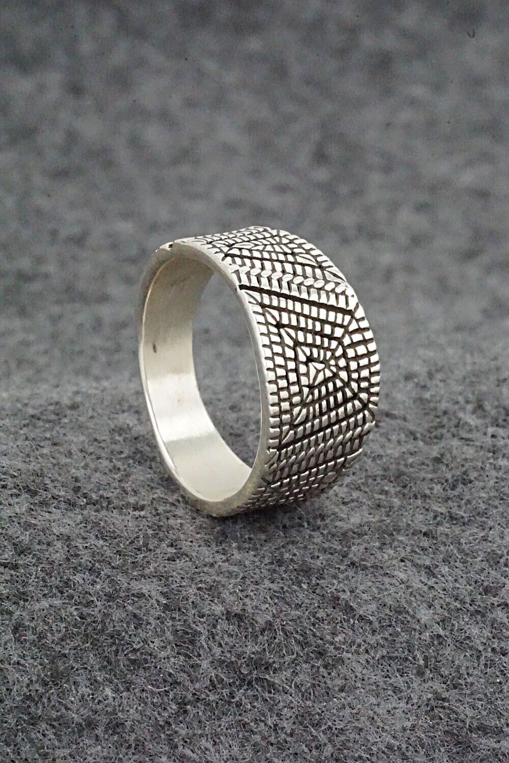 Sterling Silver Ring - Elgin Tom - Size 9.5